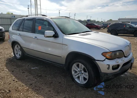 2006 BMW X5 4.4I from USA, damaged, VIN 5UXFB53546LV23777